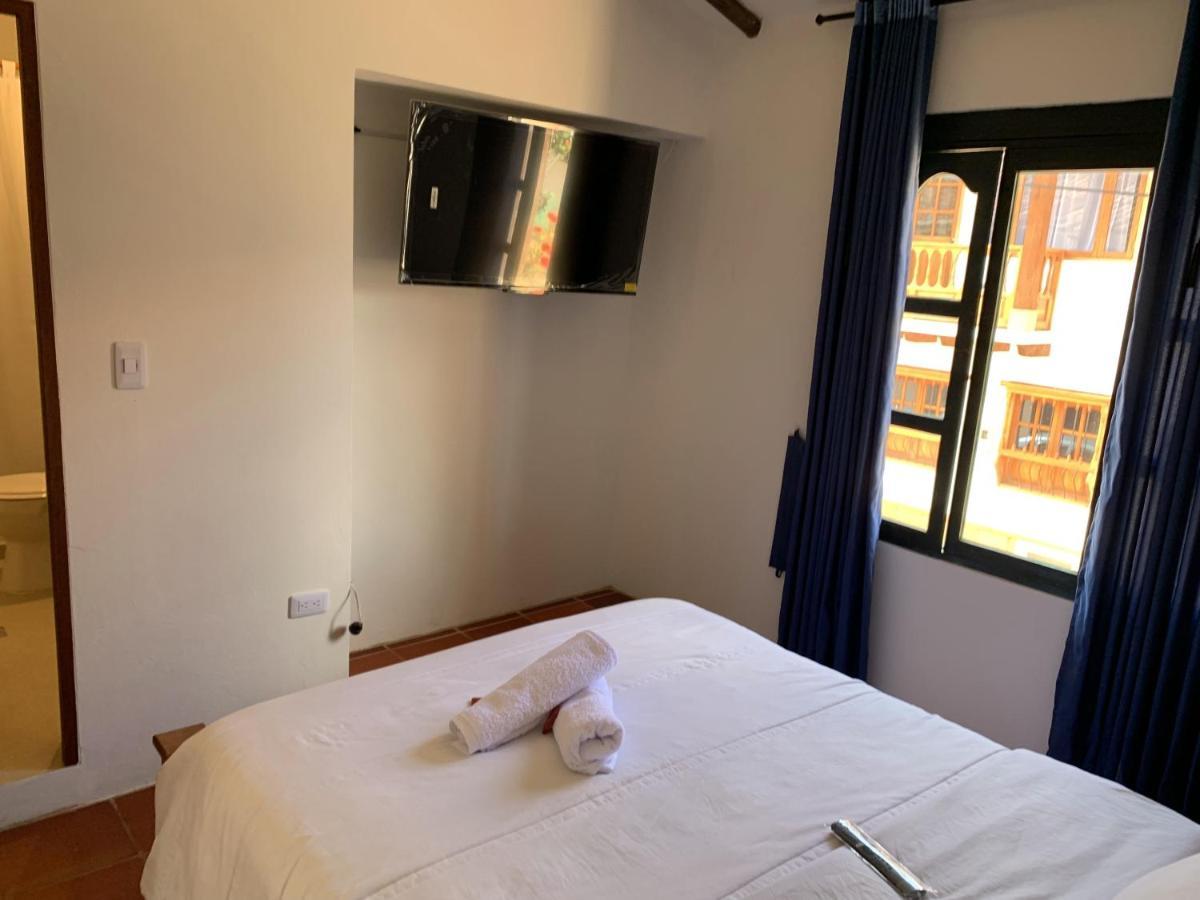 Hostal Home Sant Angelo Villa de Leyva Exteriör bild
