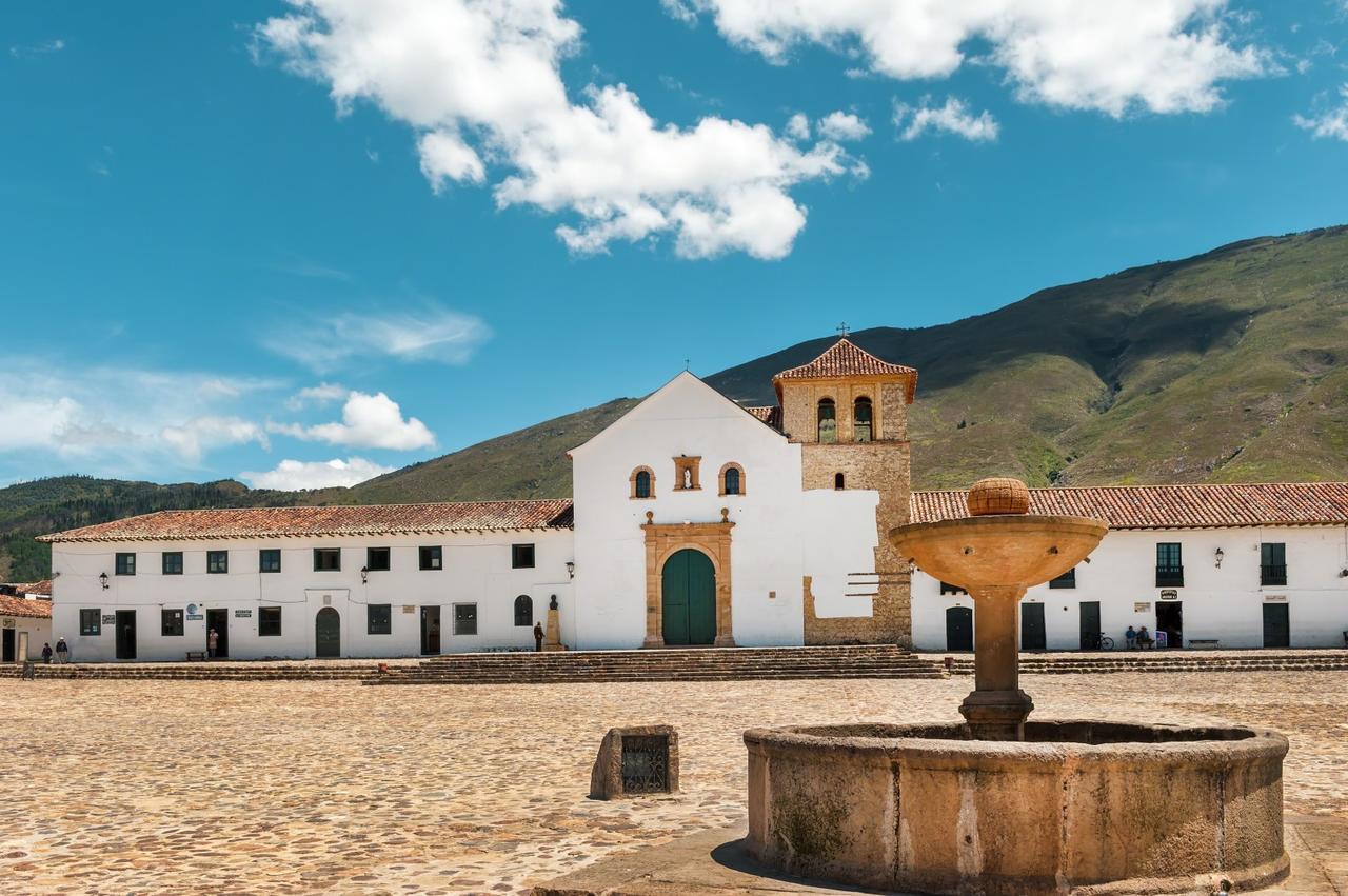 Hostal Home Sant Angelo Villa de Leyva Exteriör bild